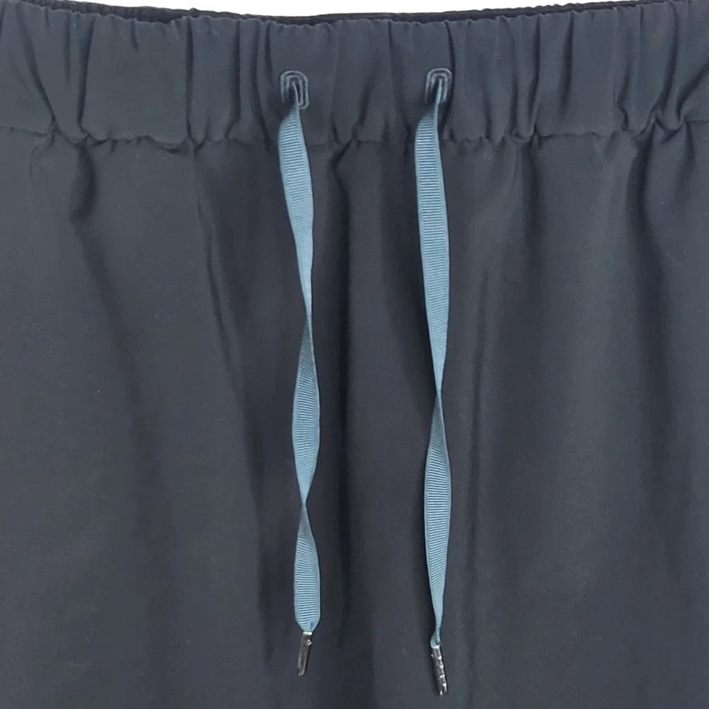 Lululemon On The Fly Skirt Womens Size 6 Black Casual Pockets Drawstring‎